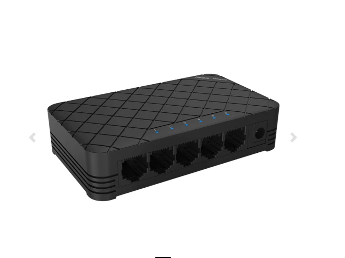 Switch de escritorio REYEE plastico no admin 5 Puertos 10/100/1000Mbps RG-ES05G.